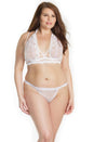 Coquette - 7209X - Bra & Panty Set - White - OSXL - Stag Shop
