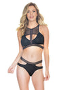 Coquette - 7210 - Bra & Panty Set - Black - OS - Stag Shop