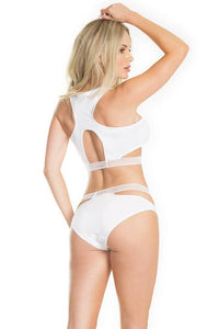 Thumbnail for Coquette - 7210 - Bra & Panty Set - White - OS - Stag Shop