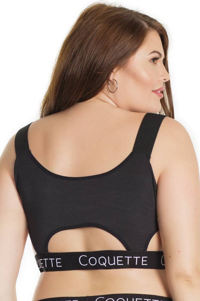 Coquette - 7211X - Bralette - Black - OS/XL - Stag Shop