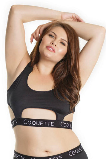 Coquette - 7211X - Bralette - Black - OS/XL - Stag Shop