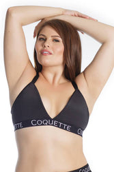 Coquette - 7212X - Padded Bralette - Black - OS/XL - Stag Shop