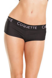 Thumbnail for Coquette - 7213 - Booty Short - Black - OS - Stag Shop