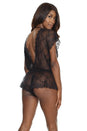 Coquette - 7219 - Lace Romper - OS - Stag Shop