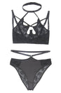 Coquette - 7228 - Bra & Panty Set - Black - Stag Shop
