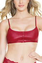 Coquette - 7235 - Wetlook Bralette - OS - Stag Shop