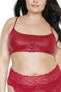 Coquette - 7235X - Wetlook Bralette - OSXL - Stag Shop