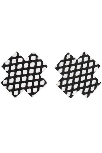 Coquette - 7250 - Fishnet Cross Pasties - Stag Shop