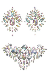 Coquette - 7254 - Rhinestone Pasties & Body Jewel Set - Stag Shop