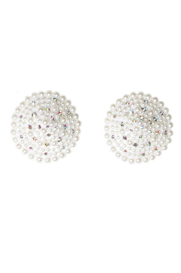 Coquette - 7256 - Pearl Round Pasties - Stag Shop