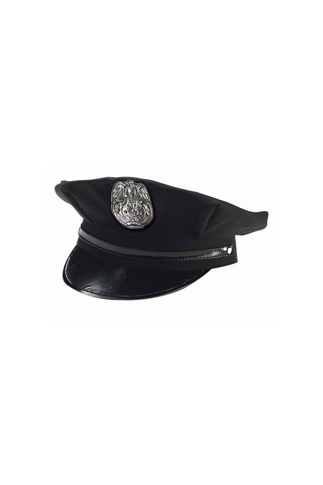 Forum Novelties - Police Hat - Black - Stag Shop