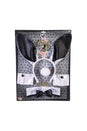 Forum Novelties - Animal Instincts Deluxe White Bunny Costume Kit - Black/White - Stag Shop