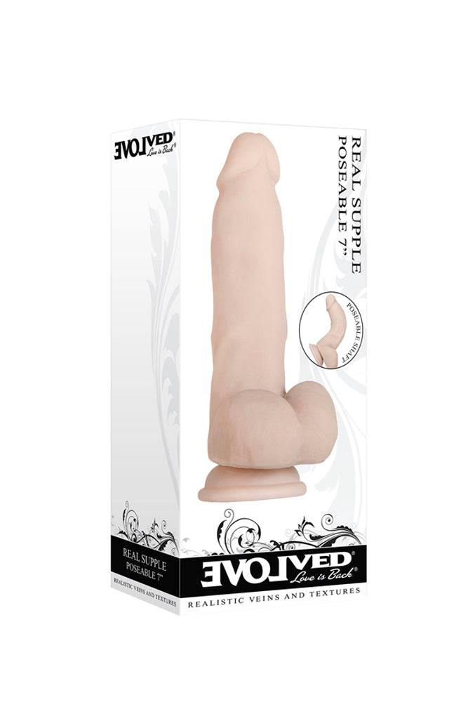 Evolved - Real Supple Poseable Dildo - Assorted Sizes - Stag Shop