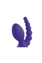 Electric Eel - Pegasus - 7” Remote Control Strapless D.P. Silicone Strap On - Purple - Stag Shop