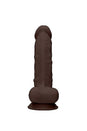 Shots Toys - Real Rock - 7 Inch Dual Density Dildo w/ Balls - Brown - Stag Shop