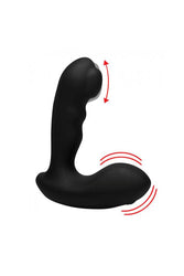 XR Brands - Alpha-Pro 7x P-Milker Prostate Massager - Black - Stag Shop
