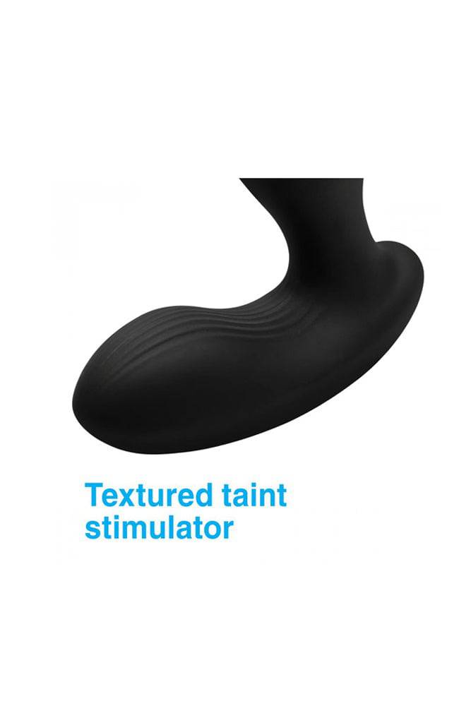 XR Brands - Alpha-Pro 7x P-Milker Prostate Massager - Black - Stag Shop