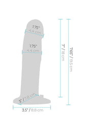 Electric Eel - Pegasus - 8 inch Vibrating Realistic Dildo With Harness - Stag Shop