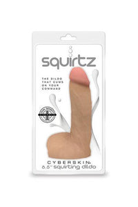 Thumbnail for Topco - Squirtz - 8.5 Inch Squirting Dildo - White - Stag Shop