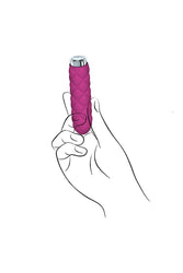 Jopen - Key - Charms Petite Plush Massager - Pink - Stag Shop