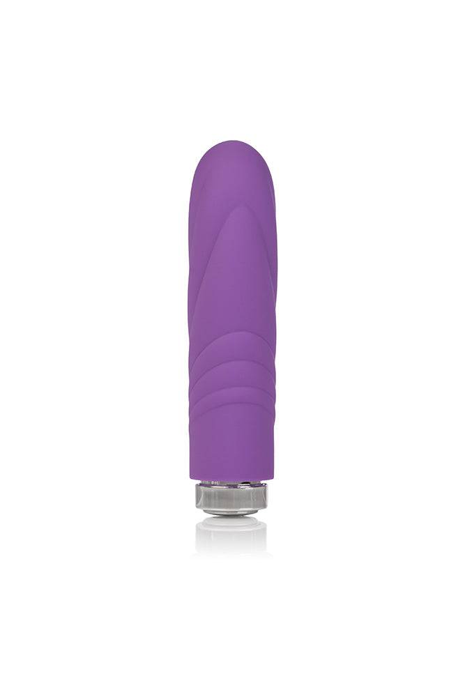 Jopen - Key - Charms Petite Velvet Massager - Purple - Stag Shop