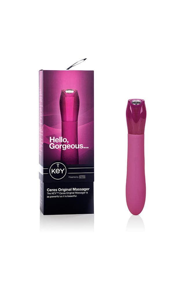 Jopen - Key - Ceres Original Vibrator - Pink - Stag Shop
