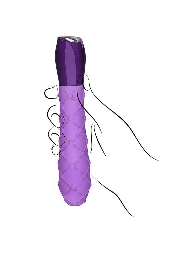 Jopen - Key - Ceres Lace Texture Vibrator - Purple - Stag Shop
