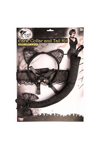 Forum Novelties - Lace Cat Kit - Black - Stag Shop