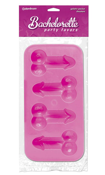 Pipedream - Bachelorette Party Favors - Gelatin Pecker Shooter Mold - Stag Shop