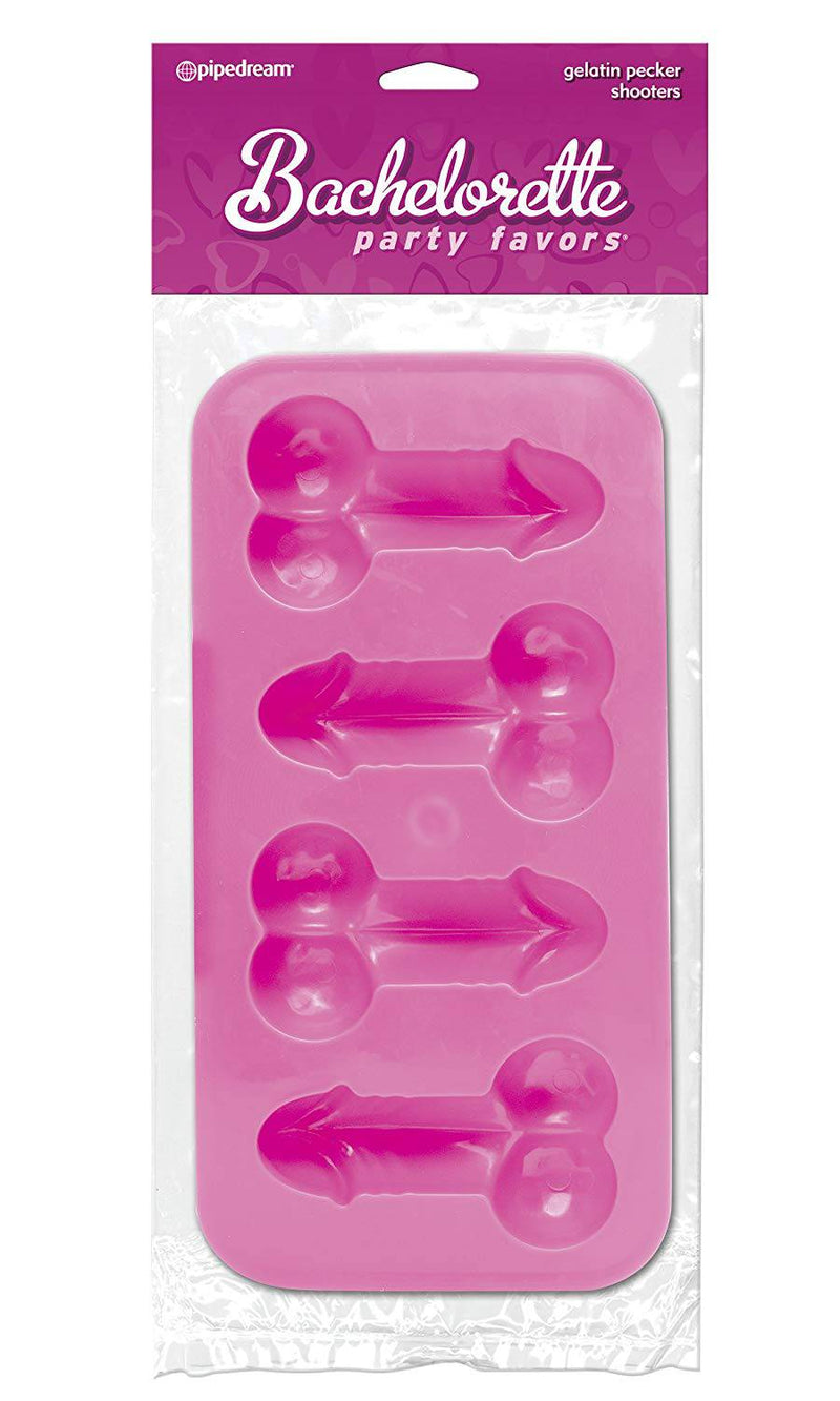 Pipedream - Bachelorette Party Favors - Gelatin Pecker Shooter Mold - Stag Shop