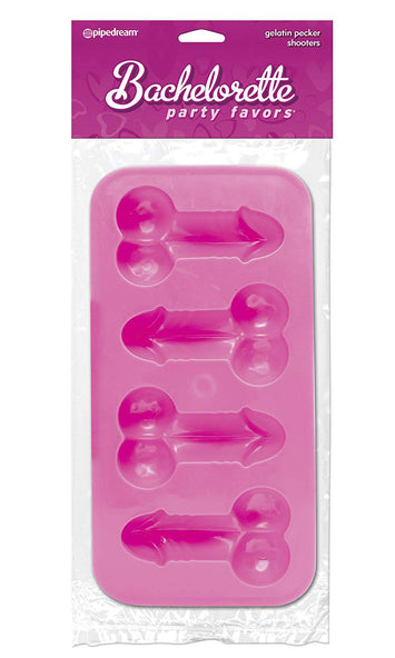 Pipedream - Bachelorette Party Favors - Gelatin Pecker Shooter Mold - Stag Shop