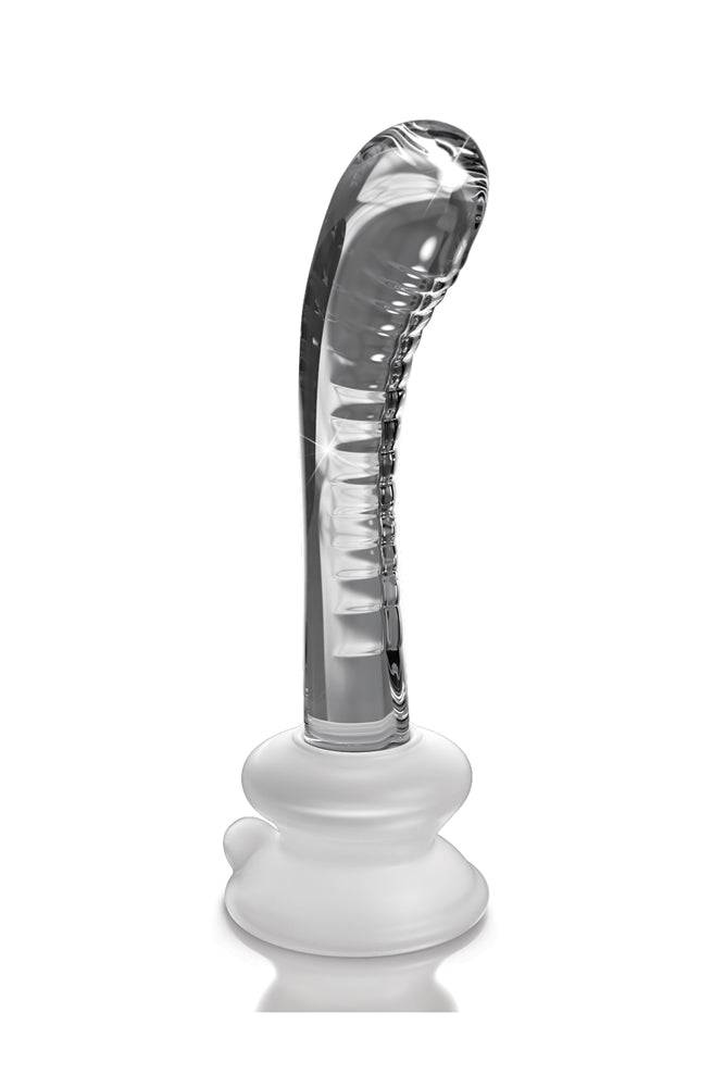 Pipedream - Icicles - No. 88 - Suction Cup Glass Dildo - Clear - Stag Shop