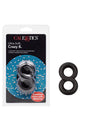 Cal Exotics - Ultra Soft Crazy 9 Cock Ring - Black - Stag Shop
