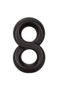 Cal Exotics - Ultra Soft Crazy 9 Cock Ring - Black - Stag Shop