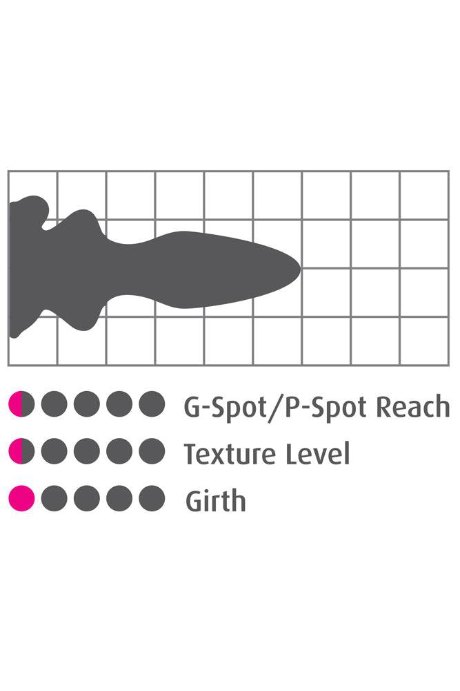 Pipedream - Icicles - No. 91 - Suction Cup Glass Butt Plug - Clear - Stag Shop