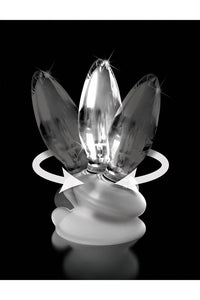 Thumbnail for Pipedream - Icicles - No. 91 - Suction Cup Glass Butt Plug - Clear - Stag Shop