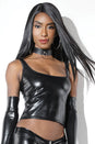 Coquette - 989 - Tank Top - Black - Stag Shop