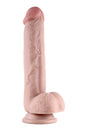 Shibari - Get Lucky - Real Skin Dual Layer Dong - 9 Inch - Tan - Stag Shop