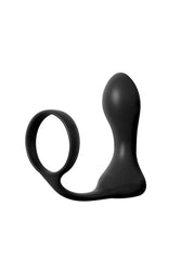 Pipedream - Anal Fantasy Elite - Ass-gasm Rechargeable Cock Ring Butt Plug - Black - Stag Shop