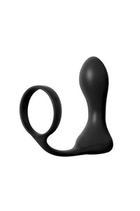 Thumbnail for Pipedream - Anal Fantasy Elite - Ass-gasm Rechargeable Cock Ring Butt Plug - Black - Stag Shop