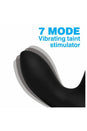 XR Brands - Alpha-Pro - 17X P-Trigasm Prostate Massager - Black - Stag Shop