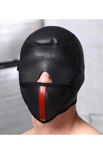 XR Brands - Master Series - Scorpion Hood with Removable Blindfold and Mask - Stag Shop