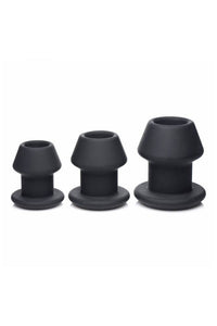 Thumbnail for XR Brands - Master Series - Gape-Grommets Anal Dilator Set - Black - Stag Shop