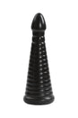 Doc Johnson - TitanMen - Intimidator Anal Stretcher Cone Plug - Black - Stag Shop