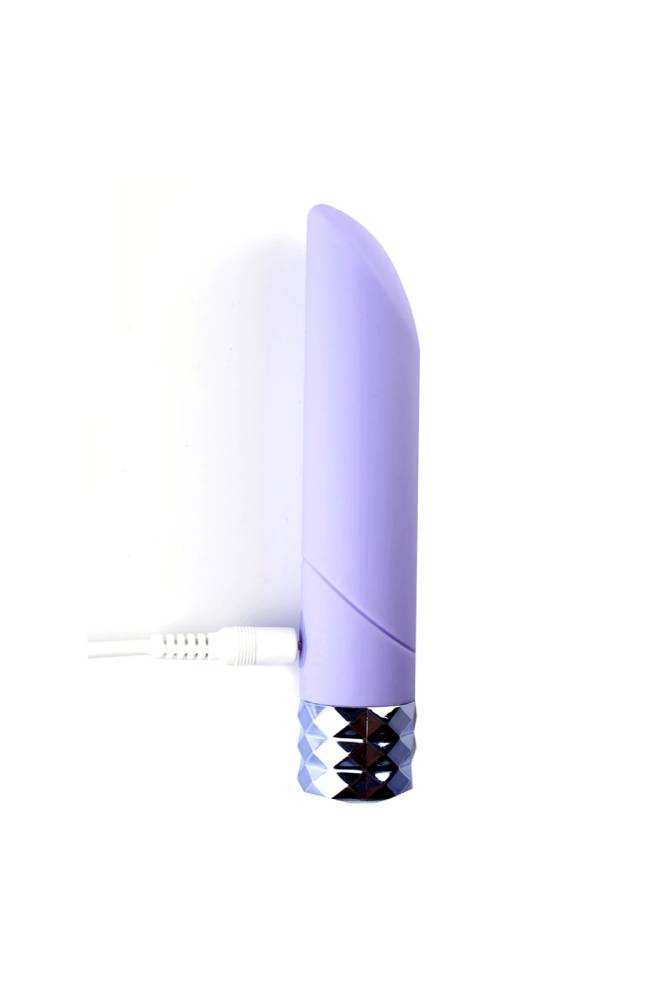 Maia Toys - Angel Crystal Gem Bullet Vibrator - Purple - Stag Shop