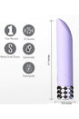 Maia Toys - Angel Crystal Gem Bullet Vibrator - Purple - Stag Shop