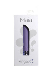 Thumbnail for Maia Toys - Angel Crystal Gem Bullet Vibrator - Purple - Stag Shop
