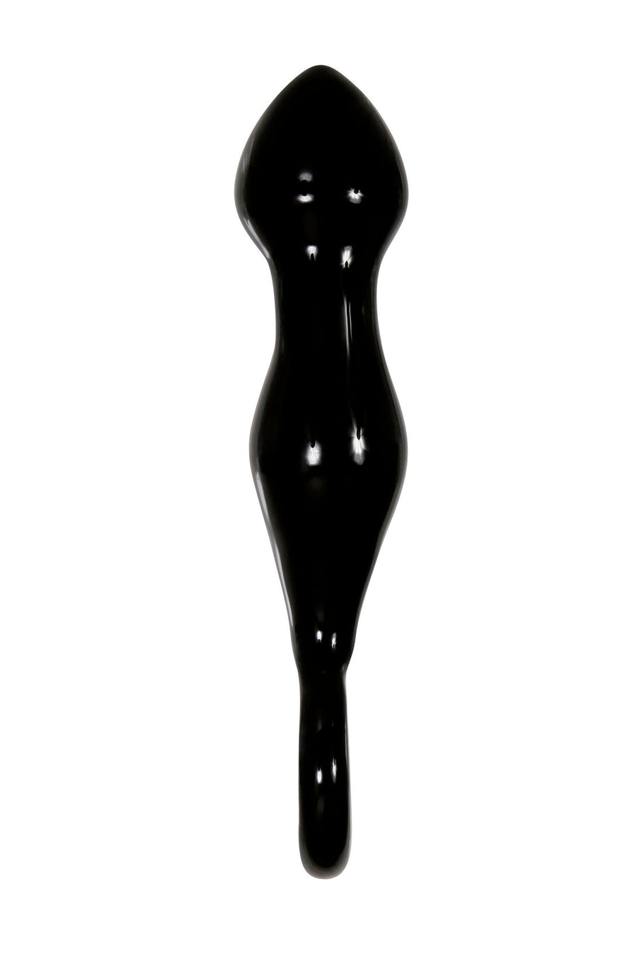 Adam & Eve - Adam's Glass Prostate Massager - Black - Stag Shop