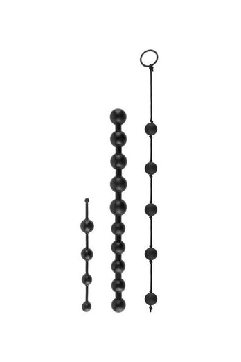 Pipedream - Anal Fantasy - Beginner's Bead Kit - Black - Stag Shop