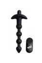 XR Brands - BANG - Remote Control Vibrating Anal Beads - Black - Stag Shop